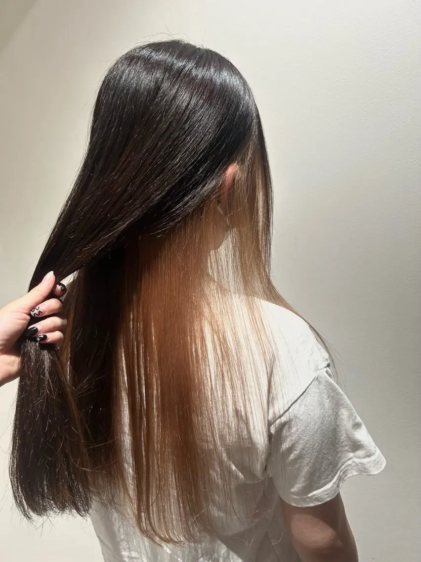 ロング カラー ちもも 🩵ྀིのヘアスタイル