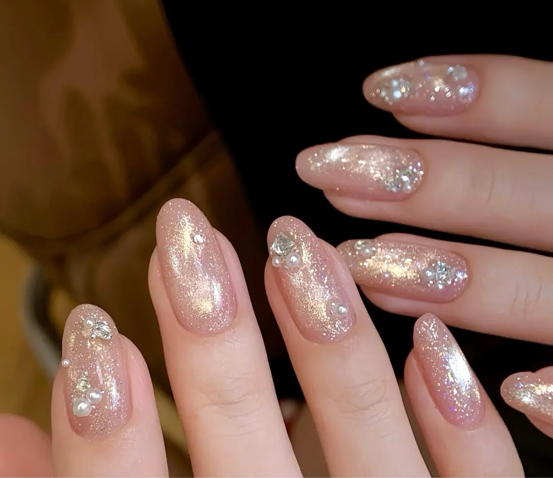 ネイル フットネイル フレンチネイル グラデーション 氷ネイル・うるうるネイル 韓国ネイル ハンドネイル Mixx Nail_ Studioのネイルデザイン