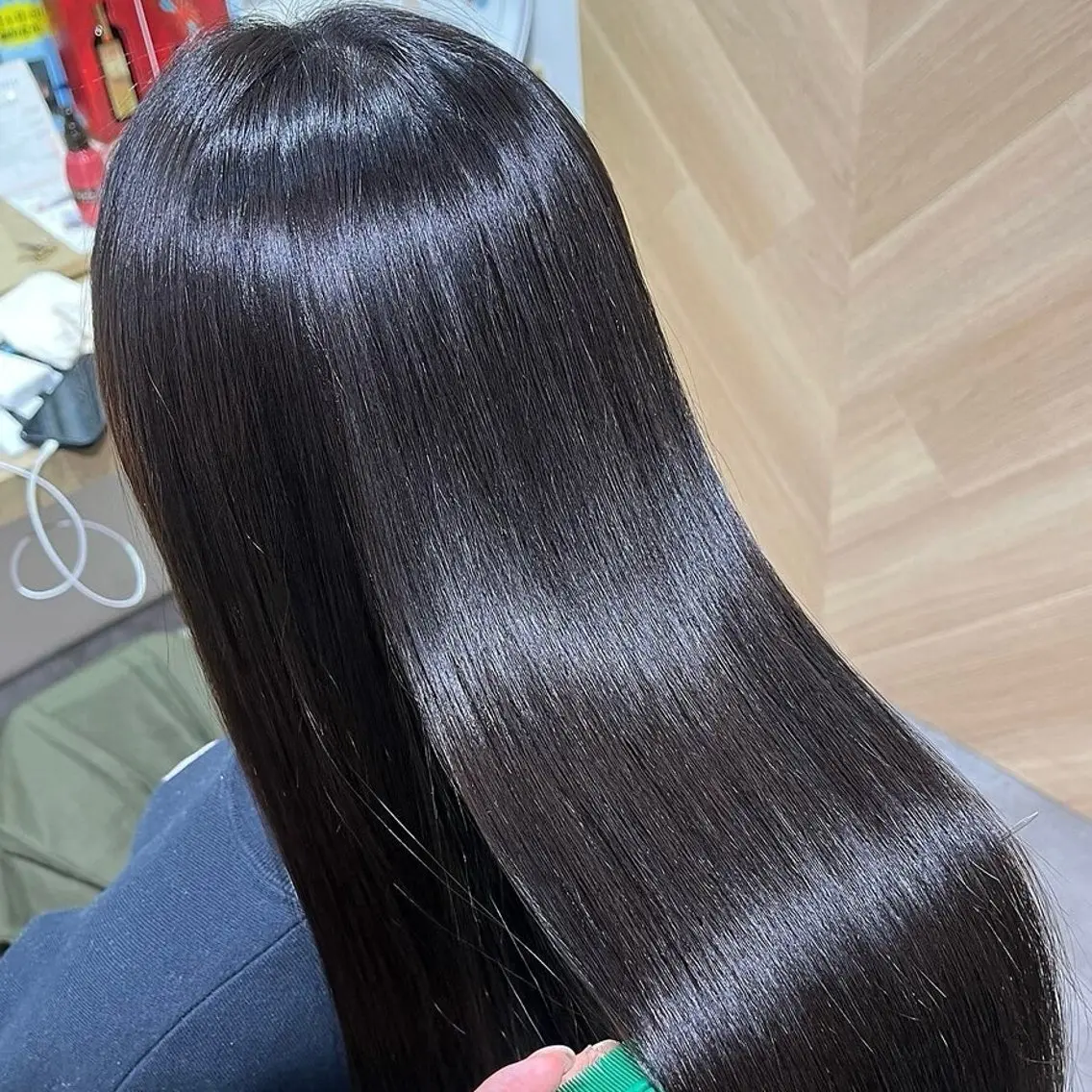 ロング mion🦋韓国ヘア 透明感カラー🫧のヘアスタイル