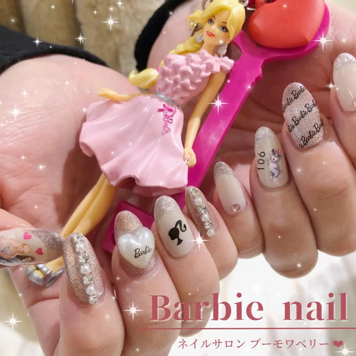 ネイル ハンドネイル 【岐阜💅🏻】 オトナ可愛い🤍🪄のネイルデザイン