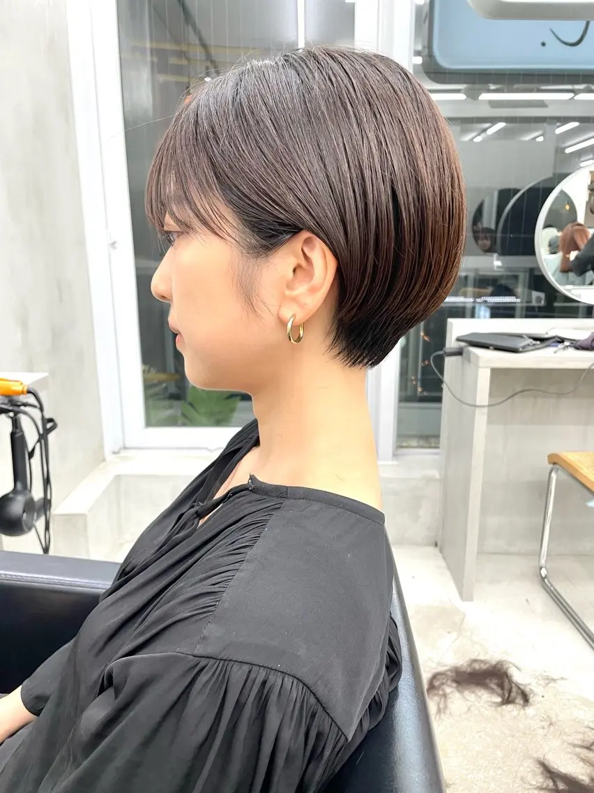 ショート カット トリートメント 👑ボブはお任せ ミヤノ👑のヘアスタイル