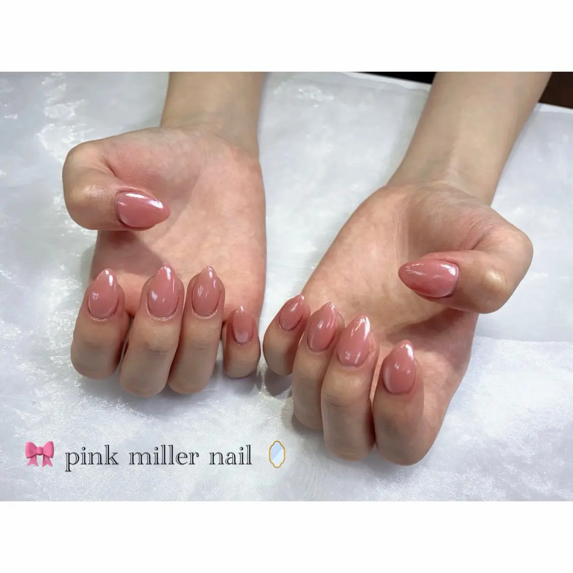 💅【hand】ミラーネイル(オフあり)の写真