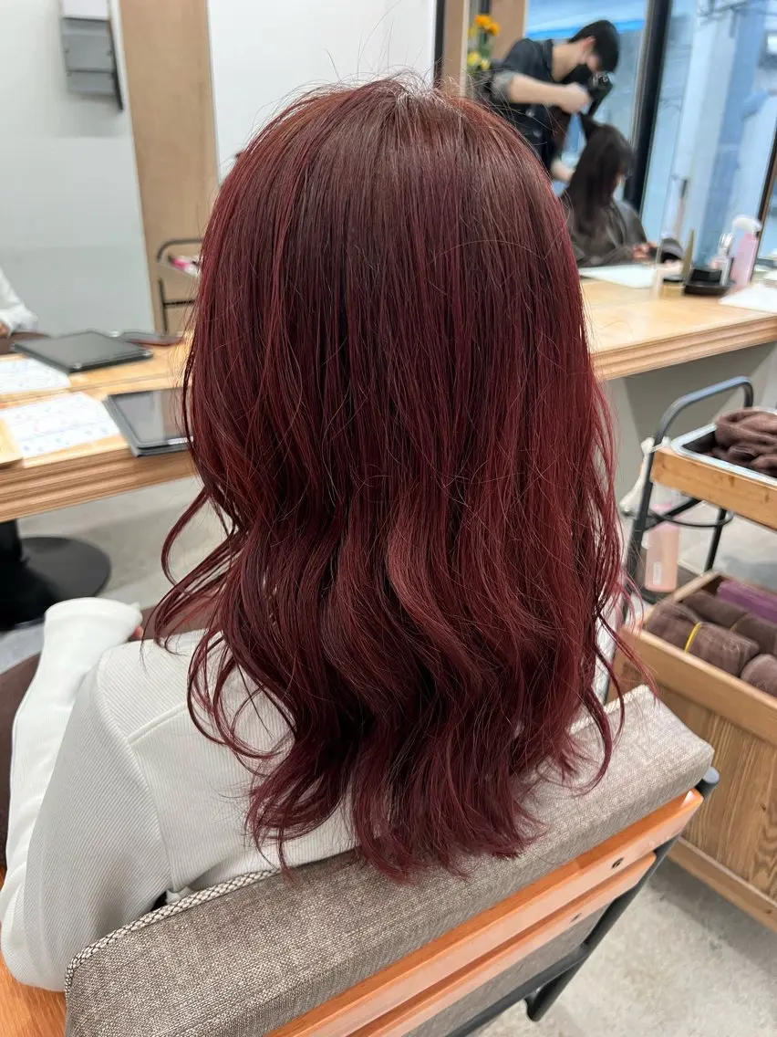 カラー 髪質改善JILL 桑原のヘアスタイル