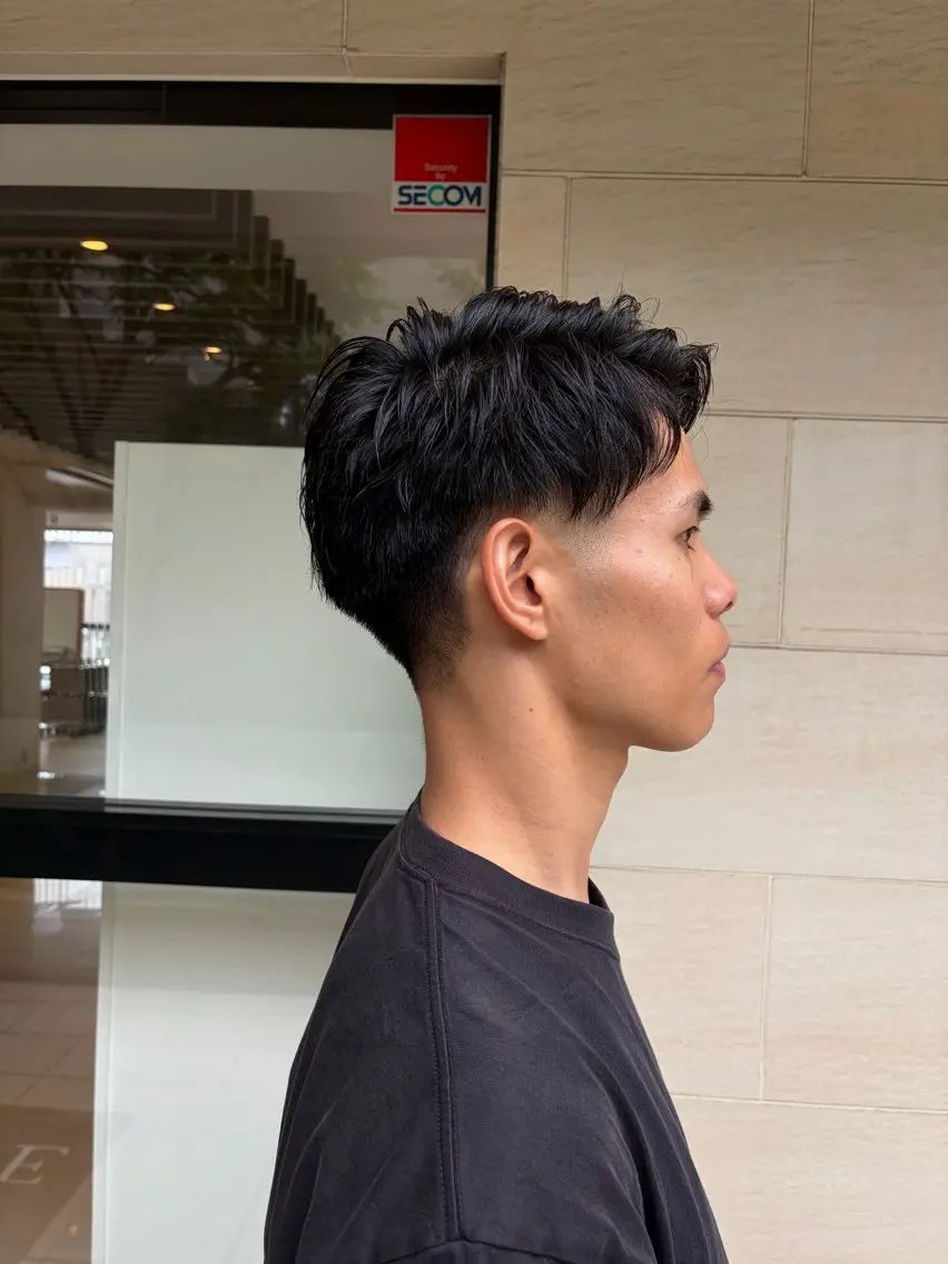 ショート メンズ 東城 利貴のヘアスタイル