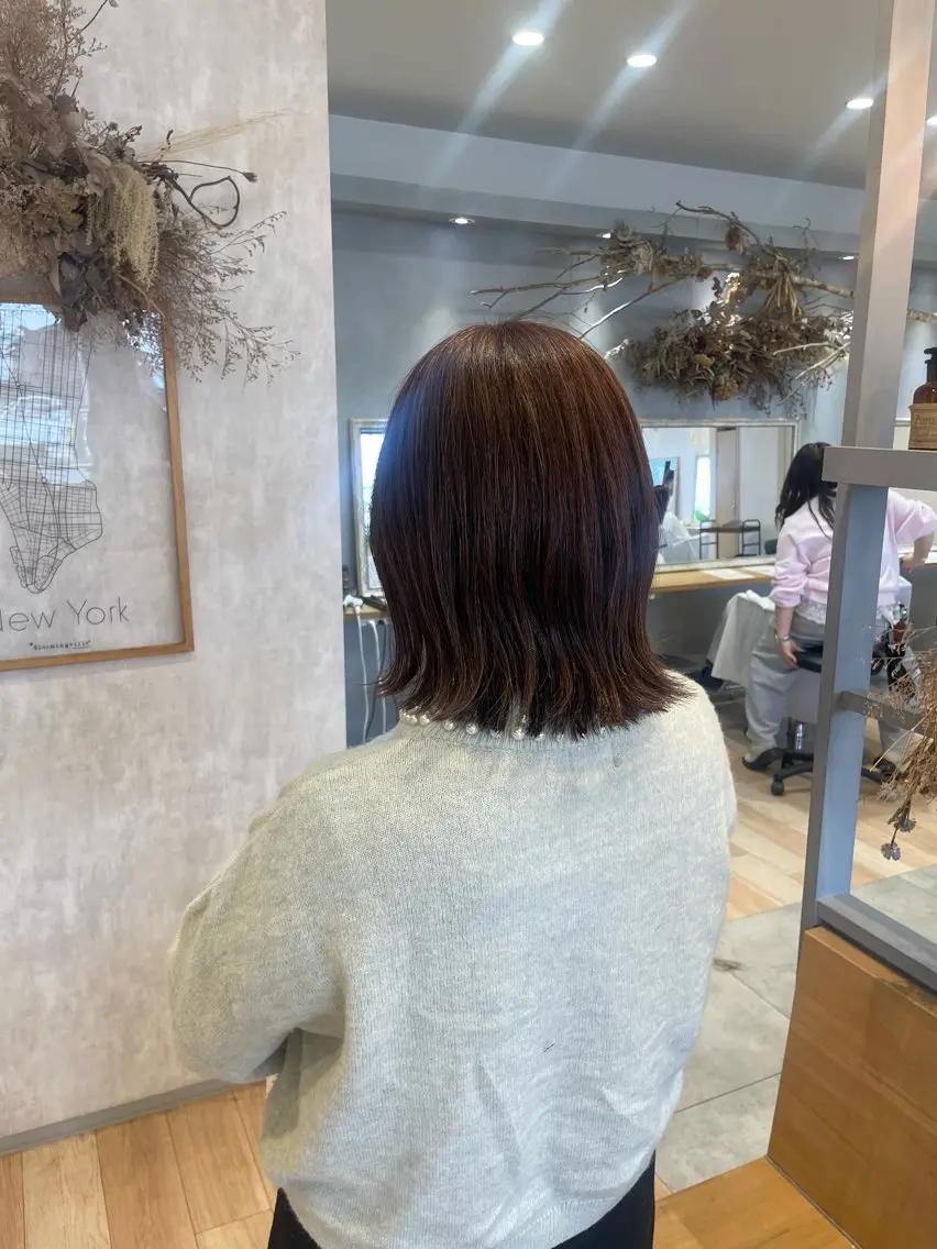 ショート 佐々木 彩羽のヘアスタイル