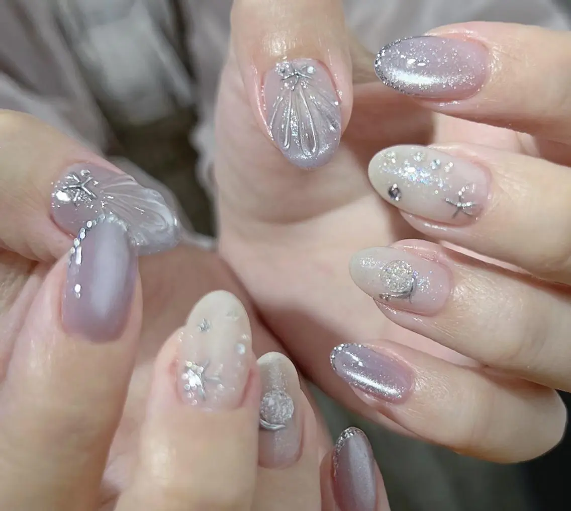 ネイル ハンドネイル 🎀 NaNa_nailのネイルデザイン