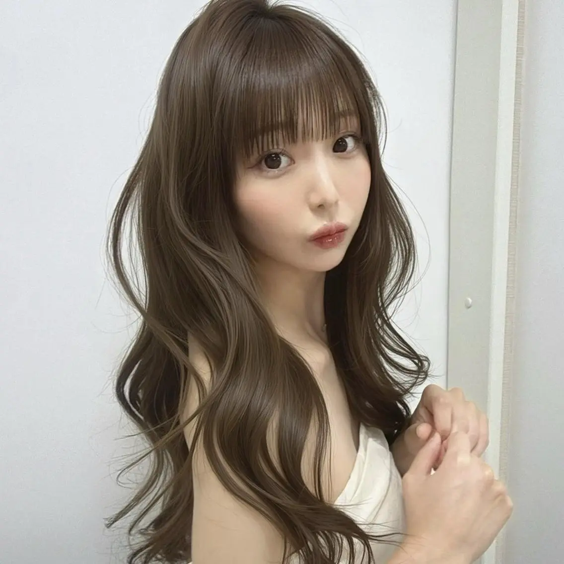 🩰前髪カット＋ワンカラー＋オリジナルトリートメント＋炭酸Spa🩰の写真