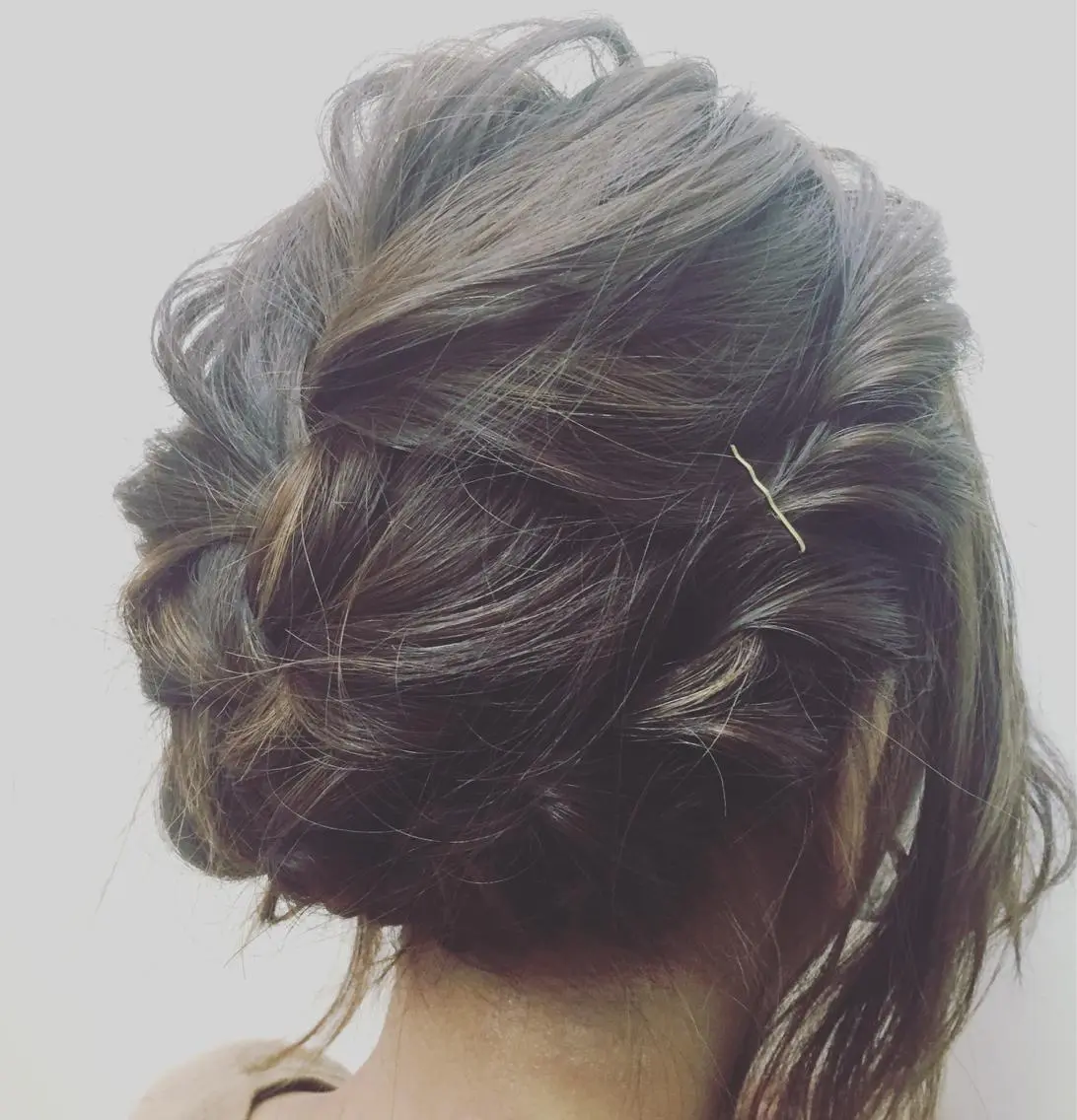 ミディアム ヘアアレンジ 簡単アレンジ 菅 翔太のヘアスタイル