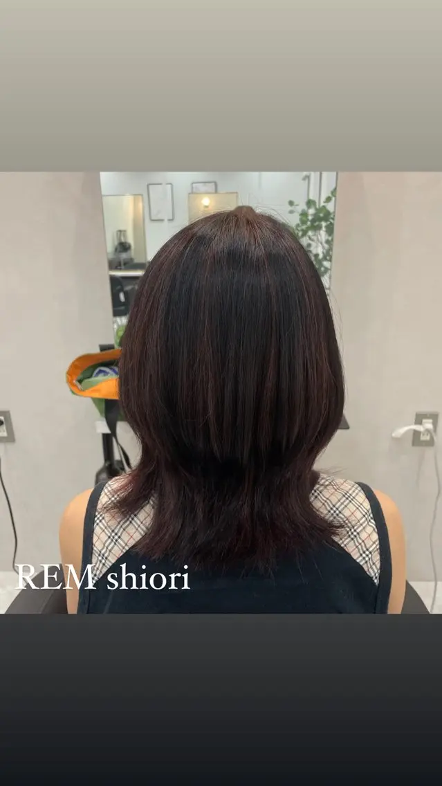 カラー ハイライトカラー REM天童店 伊藤汐里のヘアスタイル