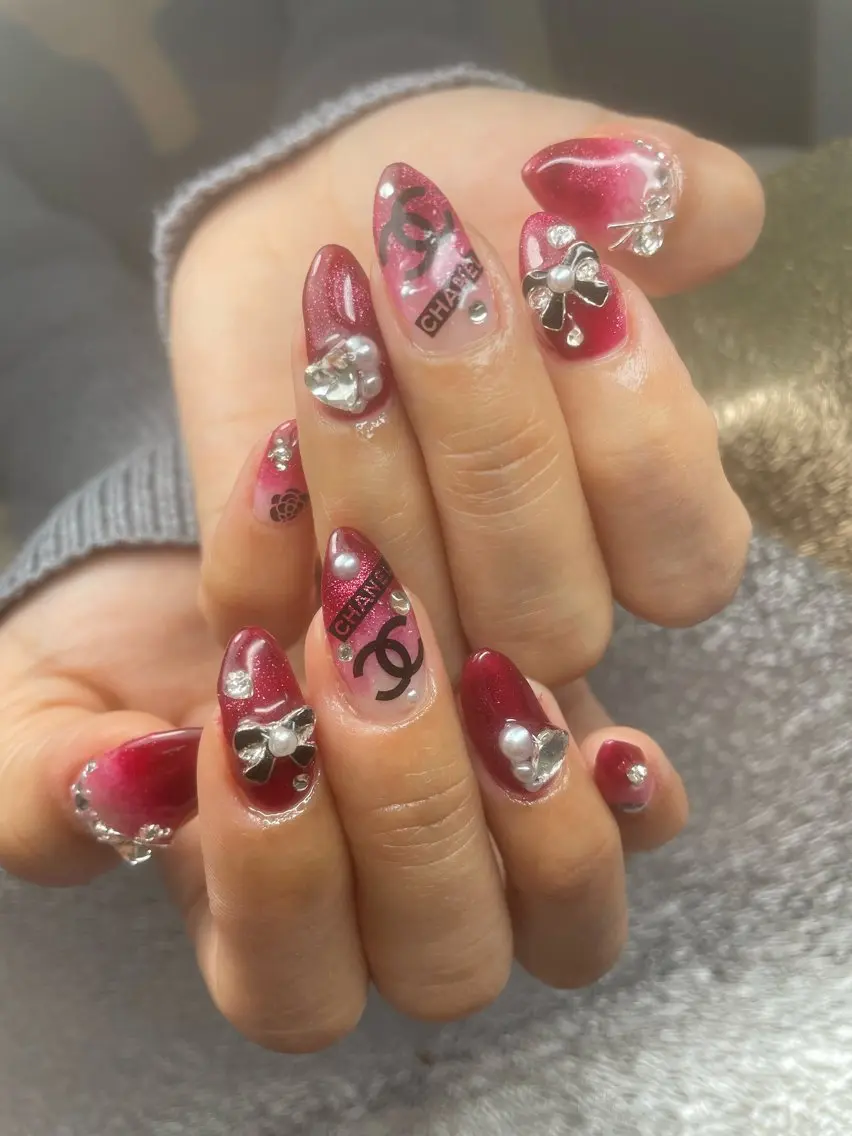 ネイル クリアネイル 持ち込み Mamo nail ﾏﾓﾈｲﾙｴｲﾐｰのネイルデザイン