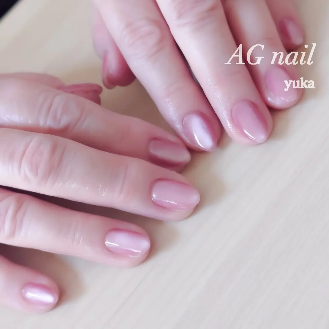 ネイル マグネットネイル ピンク 春ネイル ハンドネイル AGnail 富永  /オフ無料フィルインのネイルデザイン