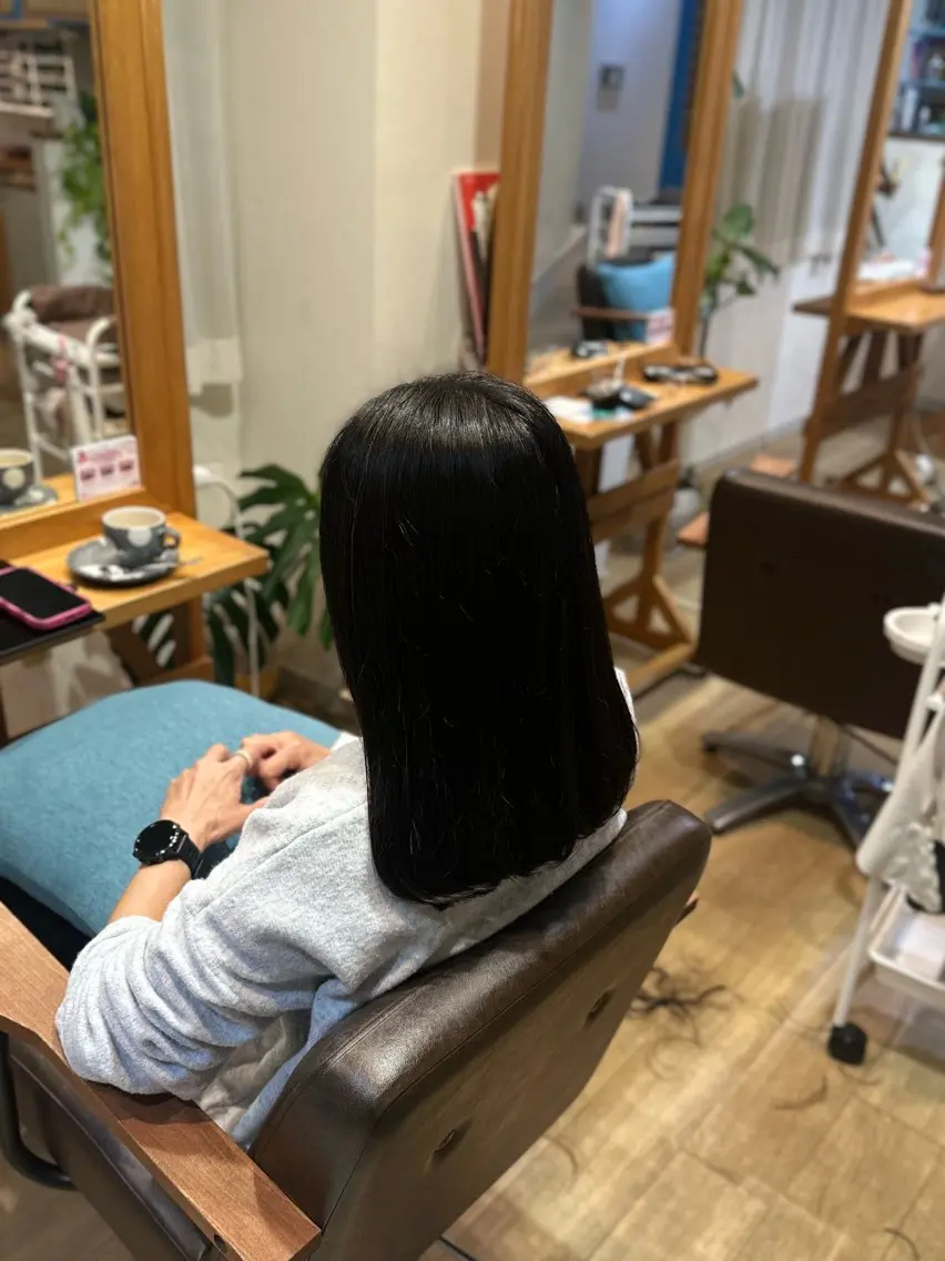 ミディアム カット 艶髪🫧極上スパ /nanaのヘアスタイル