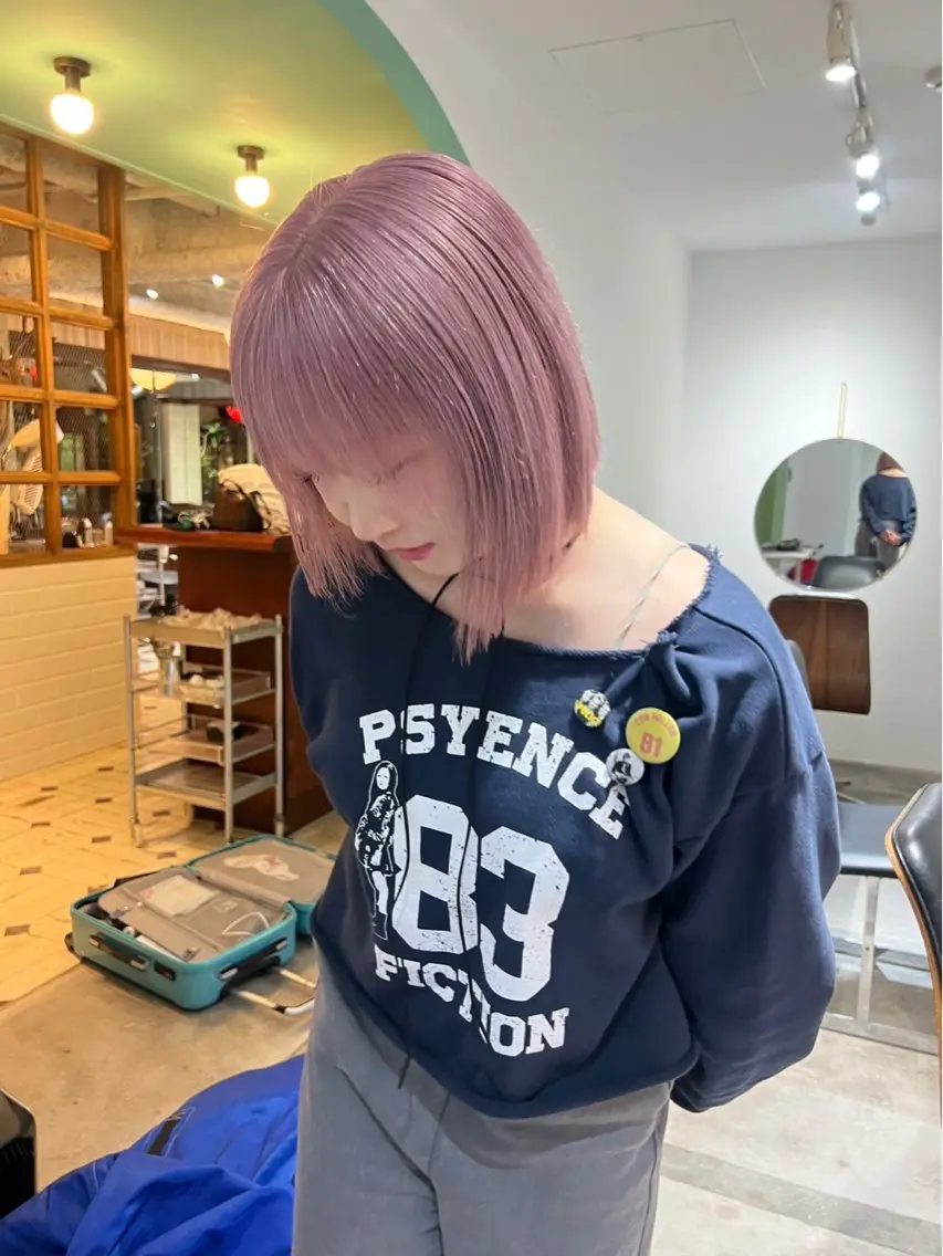 【切れ毛リスク軽減⛓】ケアブリーチリタッチ+ケアカラーの写真
