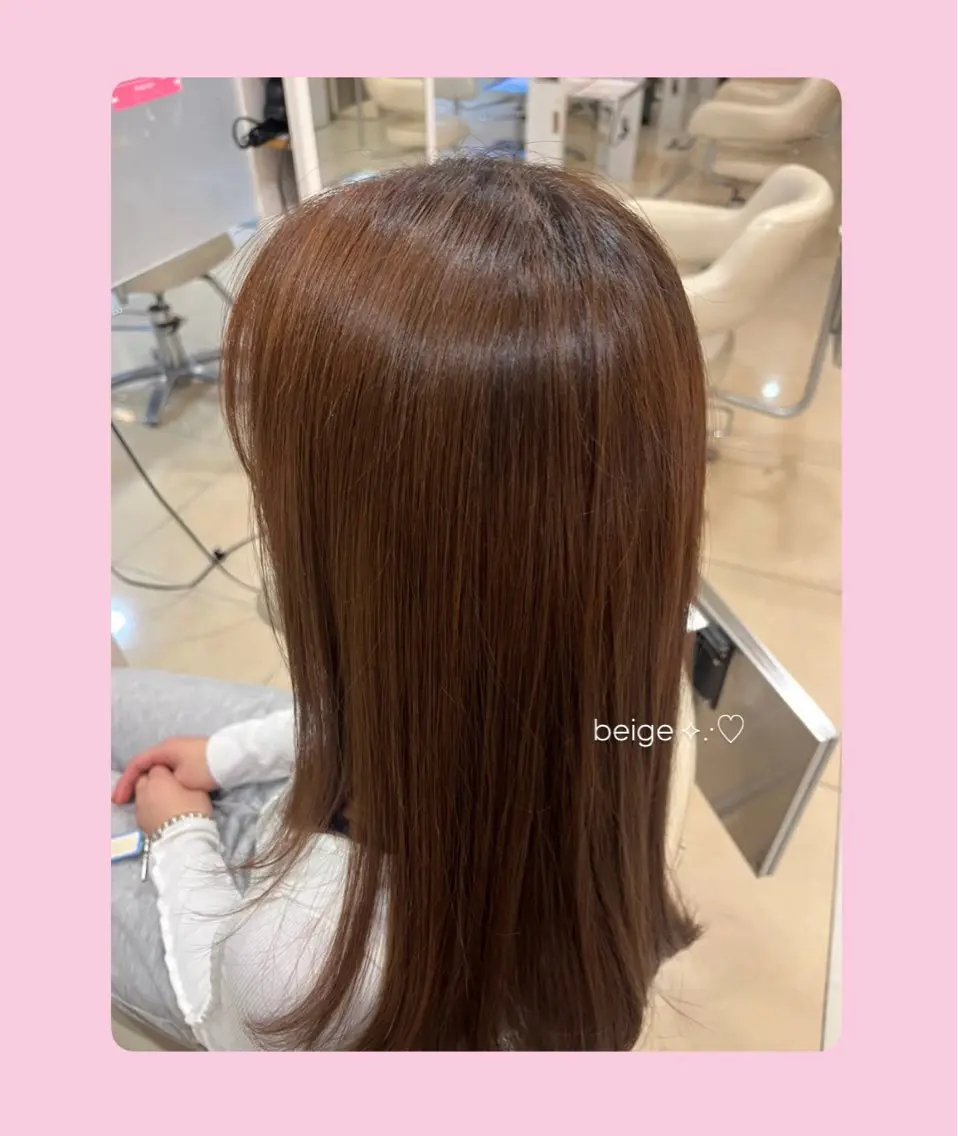 カラー ヘアカラー やぐち あいるのヘアスタイル