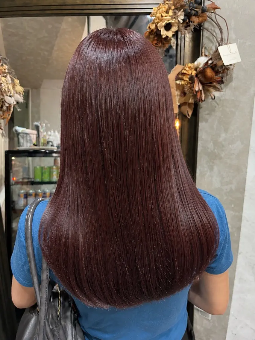 ロング ヘアカラー GO GOOD.髪質 改善艶カラー小宮拓海のヘアスタイル