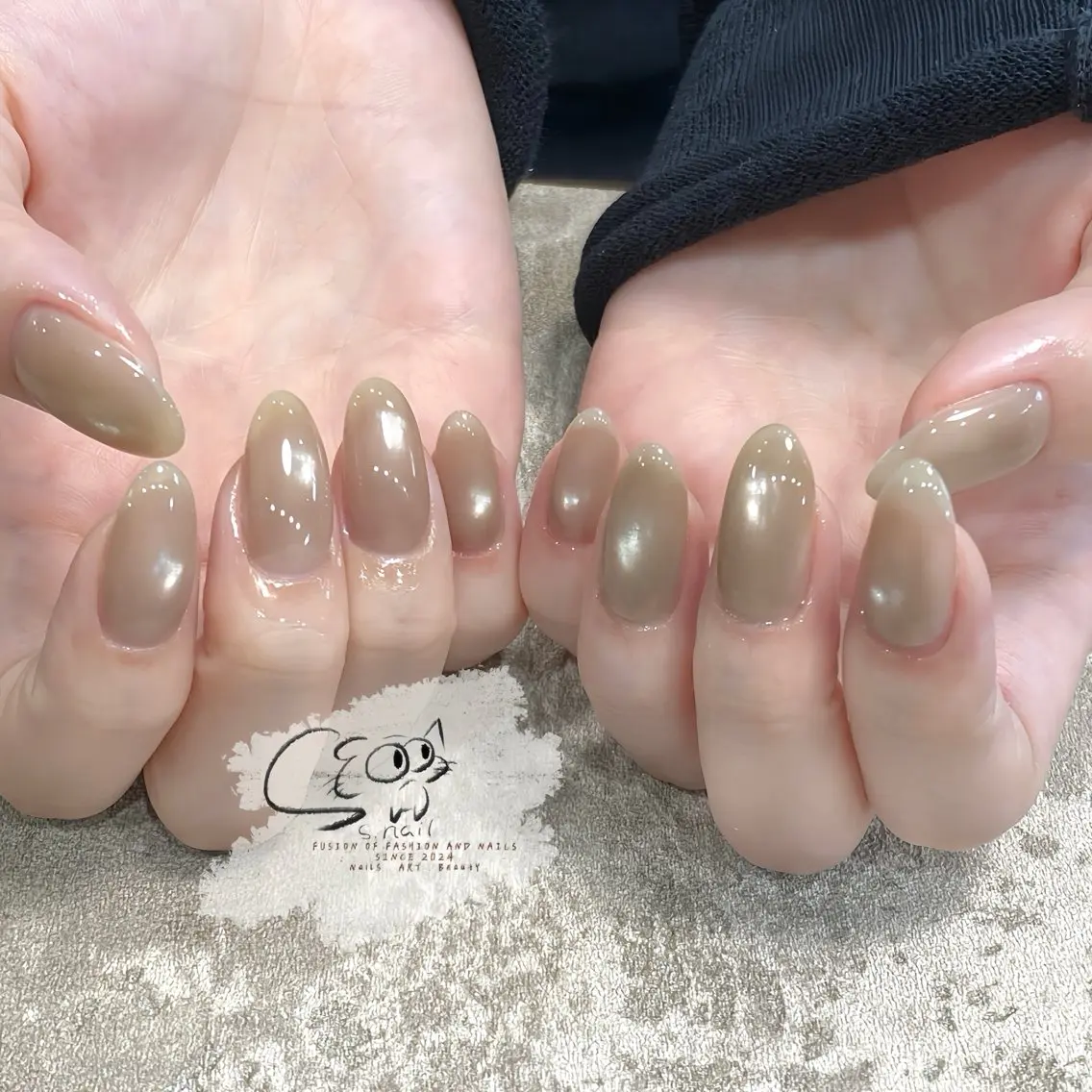 ネイル チークネイル フレンチネイル グラデーション マグネットネイル ワンカラーネイル S.nail _のネイルデザイン
