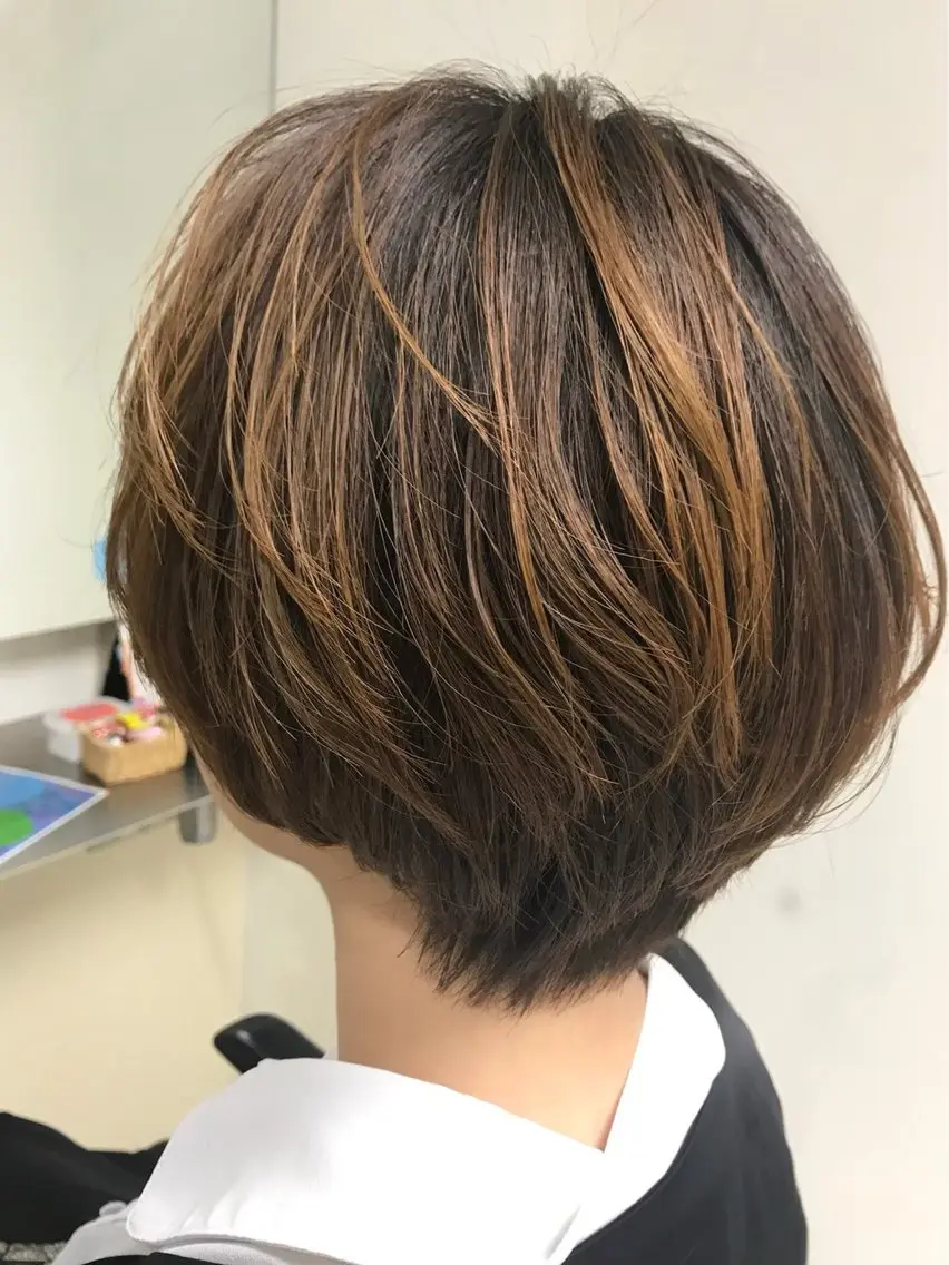 ショート 【カラーモデル募集】 ゆいか🦋.*˚のヘアスタイル
