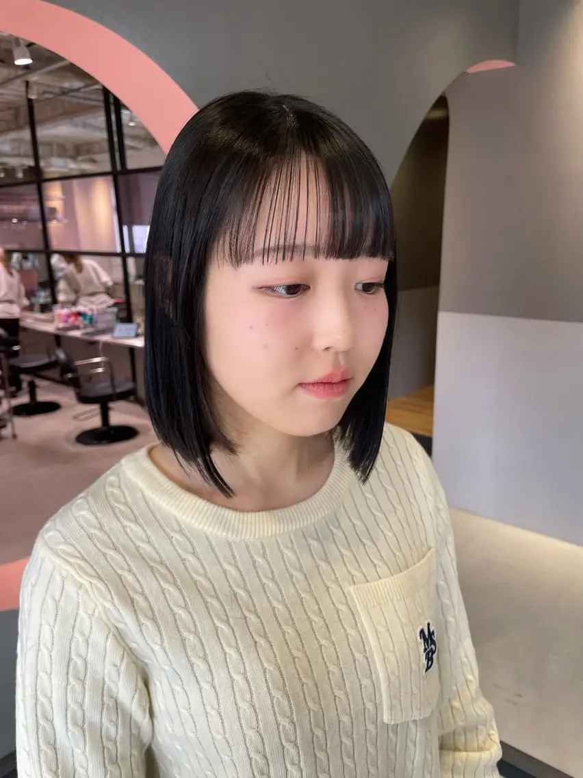 ミディアム カット ないとう ゆうかのヘアスタイル