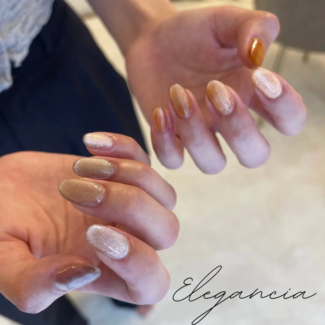 カラー ネイル ハンドネイル Elegancia. Hiromiのネイルデザイン