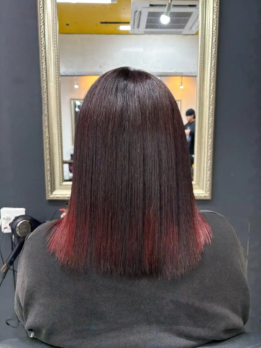 カラー ヘアカラー ayame ヨウのヘアスタイル