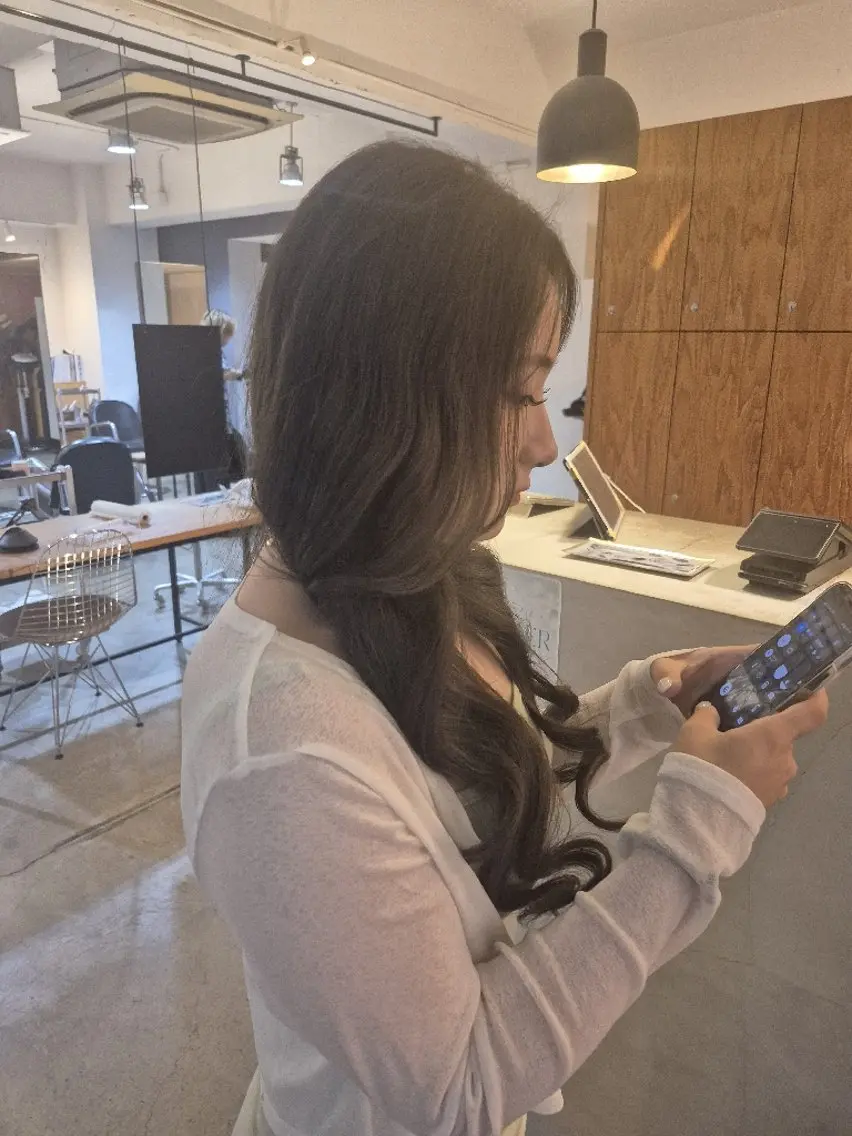 ロング 丸藻 陽斗のヘアスタイル