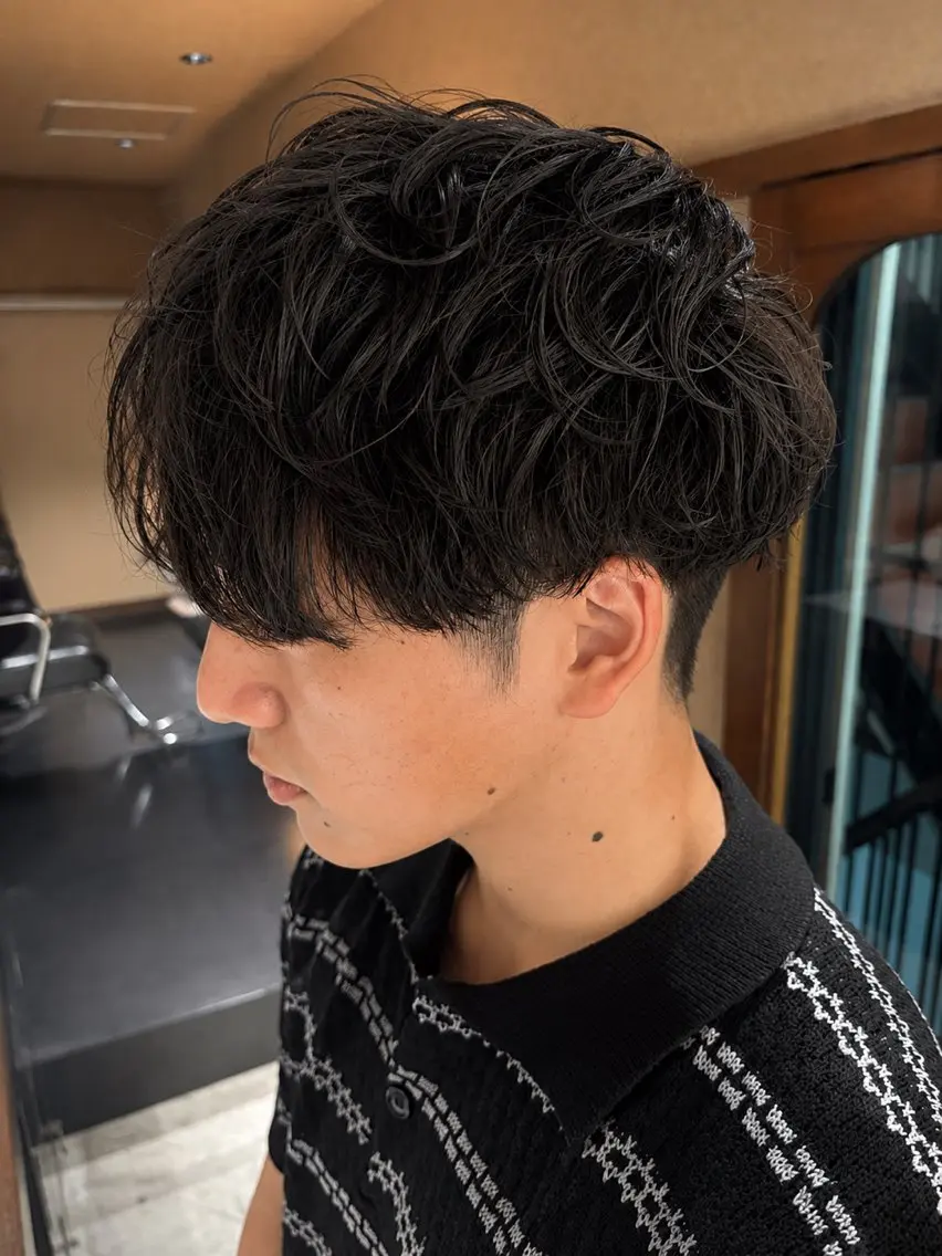 パーマ メンズ カット パーマ Hiroki /walt栄店のヘアスタイル