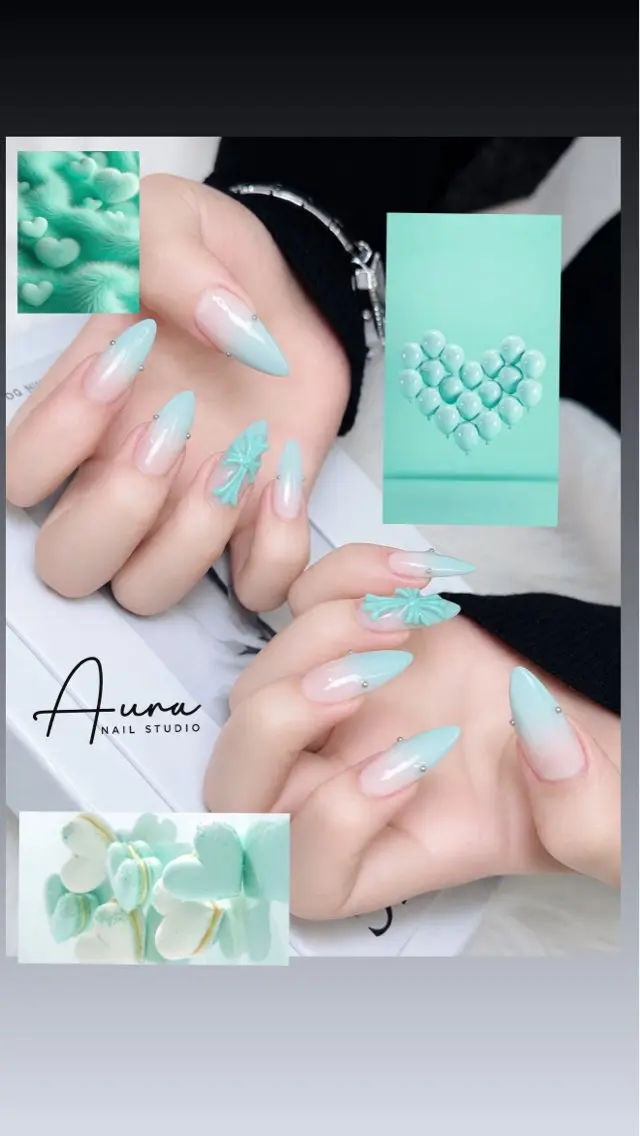 ネイル フットネイル Aura Nail HanNaのネイルデザイン
