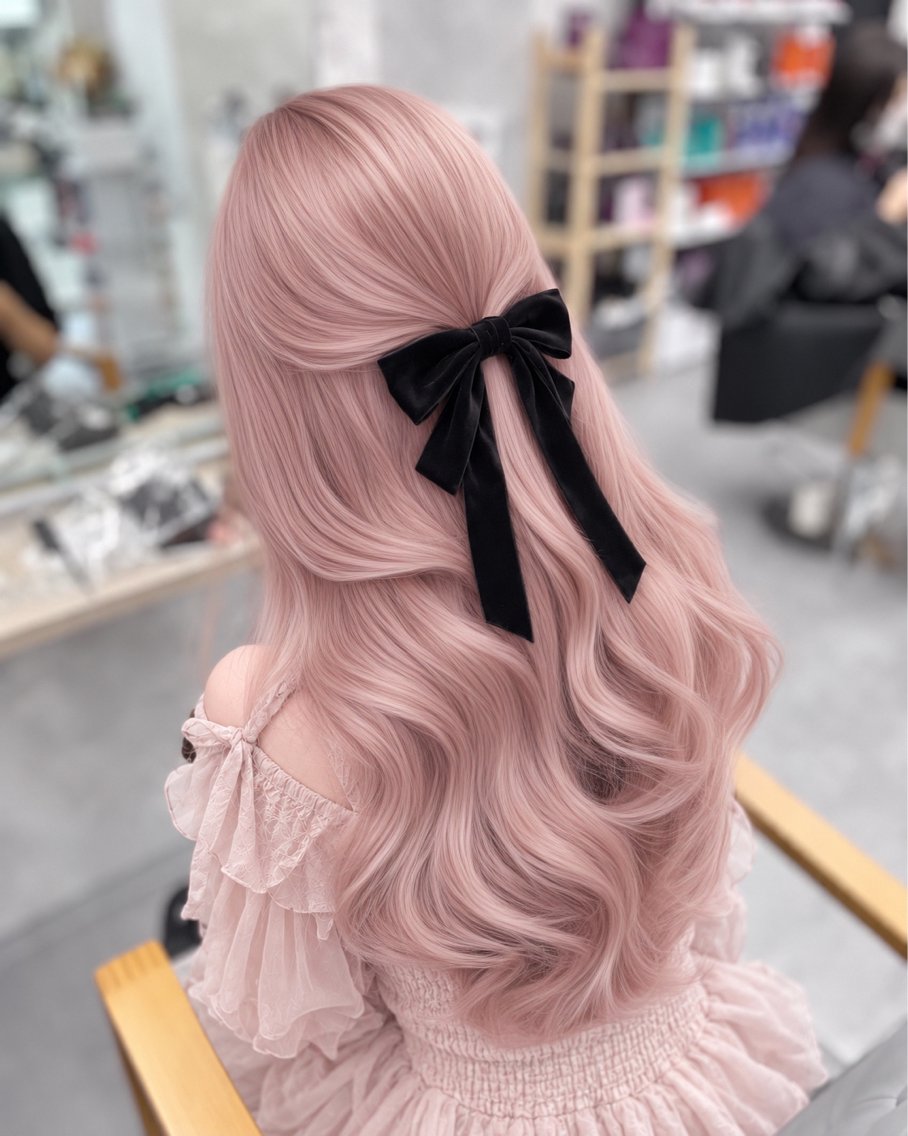 セミロング カラー ハイトーン特化💍 NØRN💍韓国のヘアスタイル