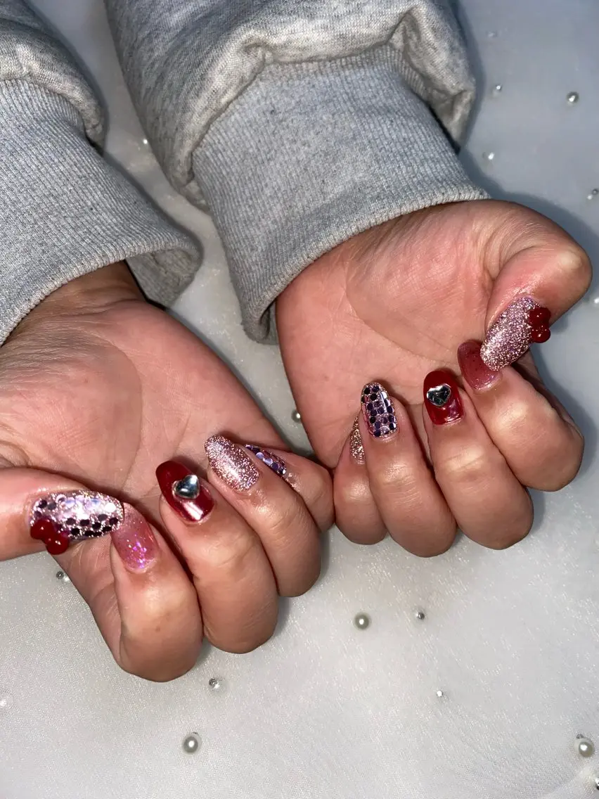 ネイル ピンク Nail mimi．のネイルデザイン