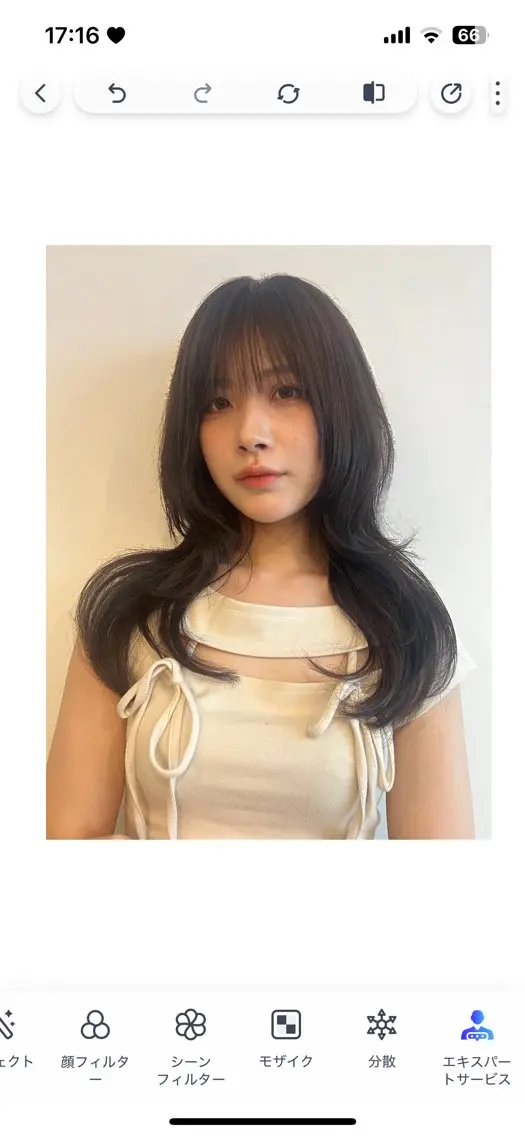 ロング カット 🪞艶カラー/モテ ガーリー🎀yuiのヘアスタイル