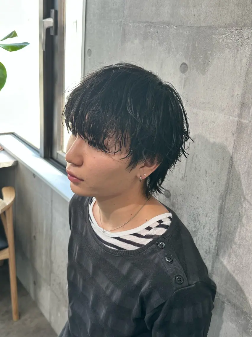 パーマ メンズ マッシュ 立川メッシュパーマ 特化/けんしょうのヘアスタイル