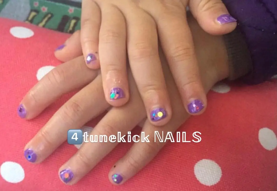 キッズマニキュア💅中学生までが対象になりますの写真