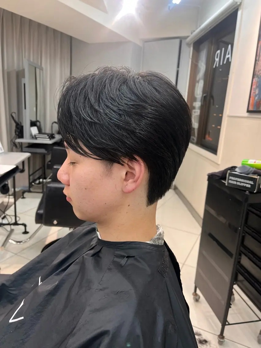 ショート 渋谷メンズ美容師 vain はるのヘアスタイル