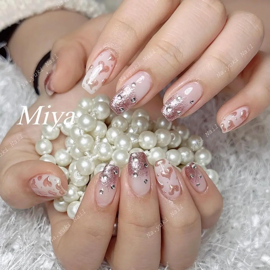ネイル ハンドネイル ハンドケア 🎀 moo~ 🎀のネイルデザイン