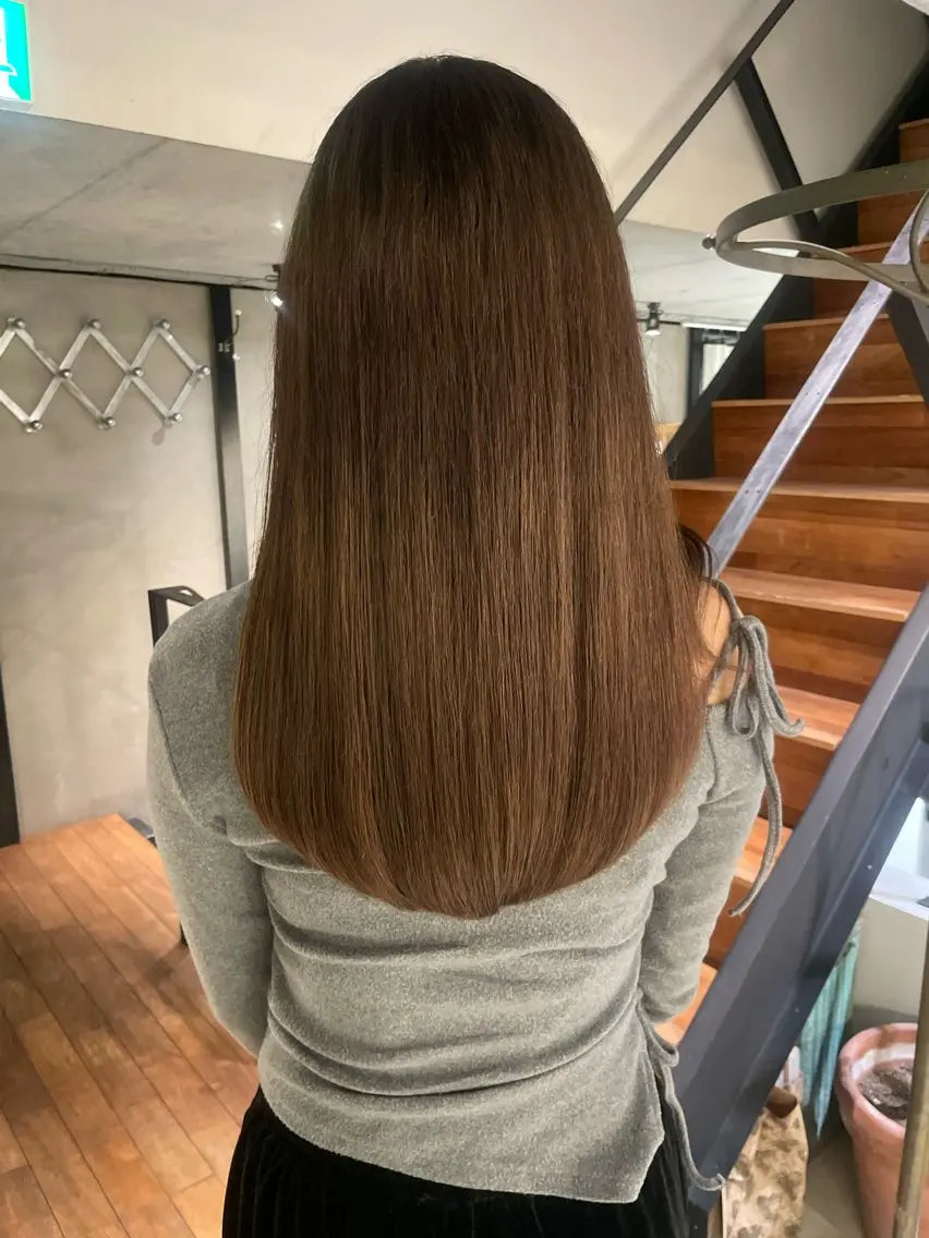 ロング トリートメント boy/原宿🐬 シオンのヘアスタイル