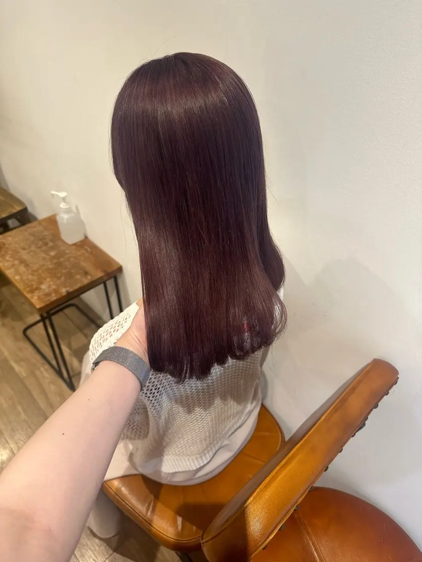 ロング カラー ヘアアレンジ カット ヘアカラー トリートメント Himawari♡ 柔らかいカラーのヘアスタイル