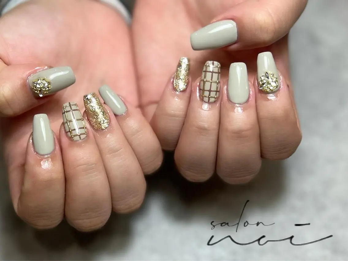 ネイル 持ち込み ハンドネイル salon noiのネイルデザイン