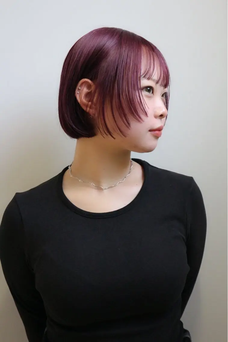 ショート カラー AKO .のヘアスタイル