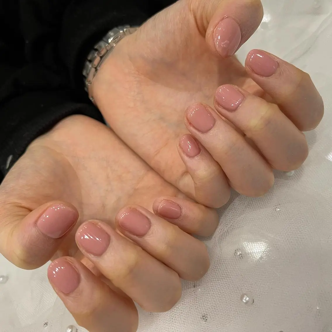 ネイル ワンカラーネイル Wish Nail 恒川のネイルデザイン