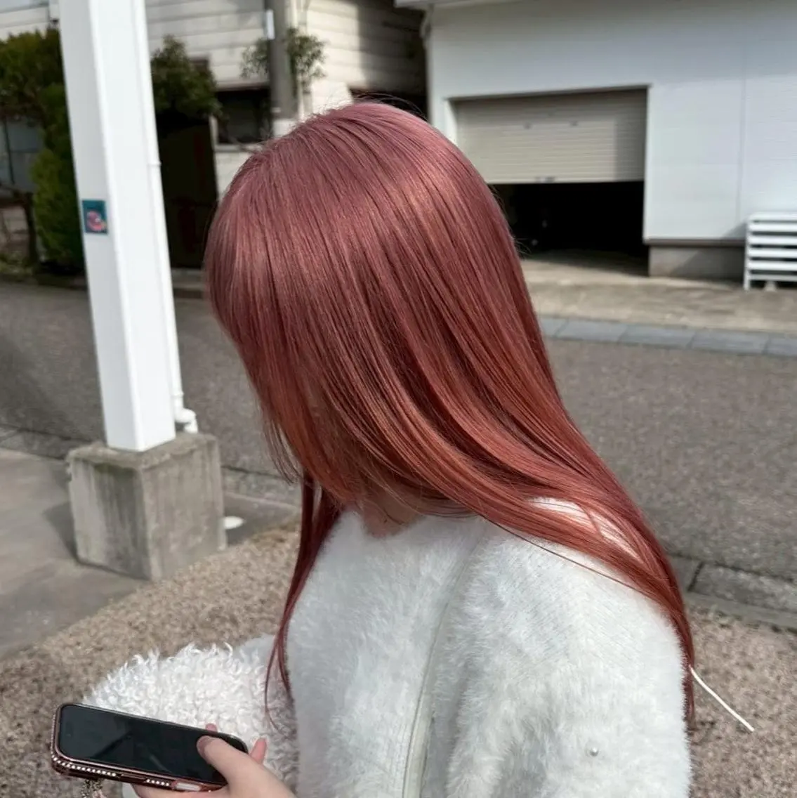セミロング カラー 🎀ブリーチ＆カラー 🎀モデル募集のヘアスタイル
