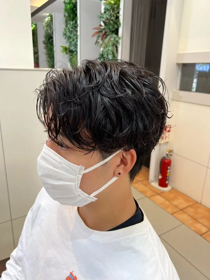 👱♂️期間限定‼️ メンズパーマ+メンズカットの写真