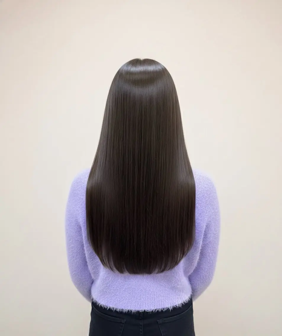 ロング カラー カット ヘアカラー トリートメント 透明感Color🩶 髪質改善 ユウナ🦋のヘアスタイル