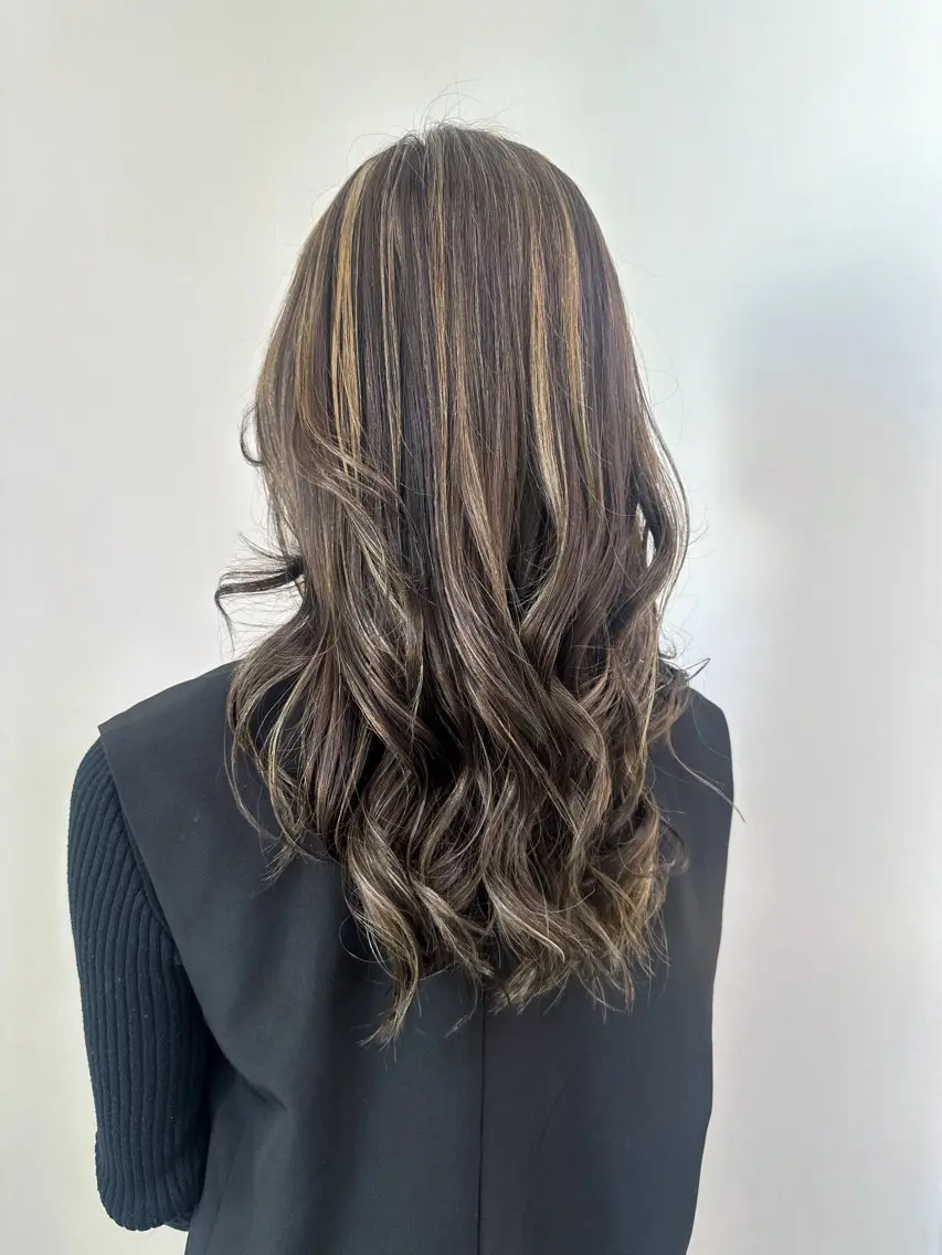 ロング カット ヘアカラー 6/1空きあり🩷 艶々カラー🩷のヘアスタイル