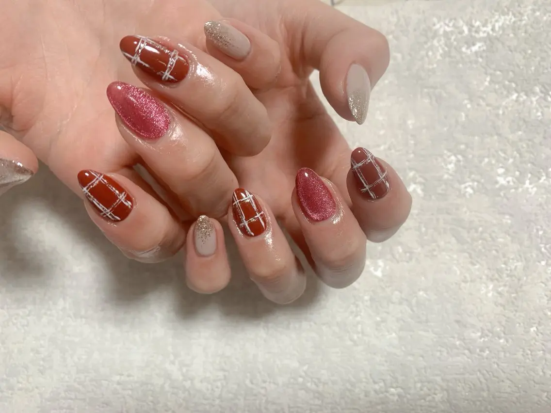 ネイル ジェルネイル 韓国ネイル メンズネイル パラジェル ブライダルネイル kiki nail たまプラーザのネイルデザイン