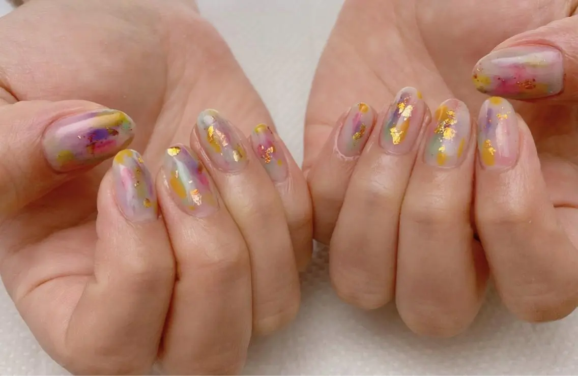 ネイル ニュアンスネイル ハンドネイル ハンドケア u sのネイルデザイン