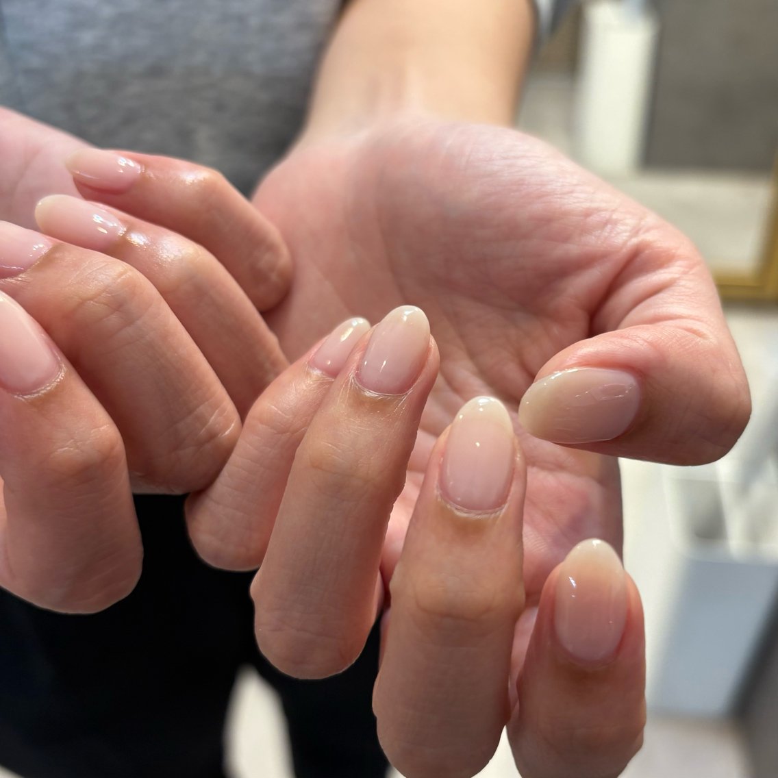 ネイル ワンカラーネイル ハンドネイル myonsil macoのネイルデザイン