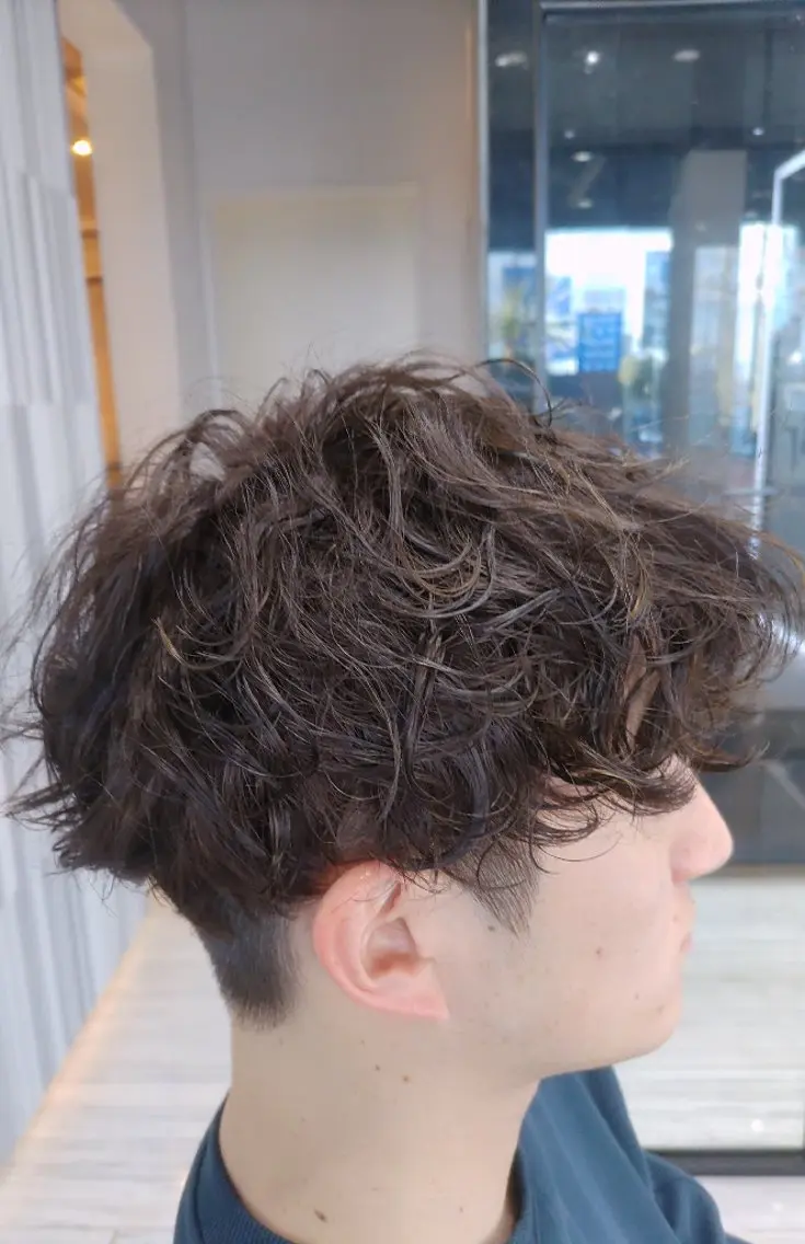 mens   スパイラルパーマの写真