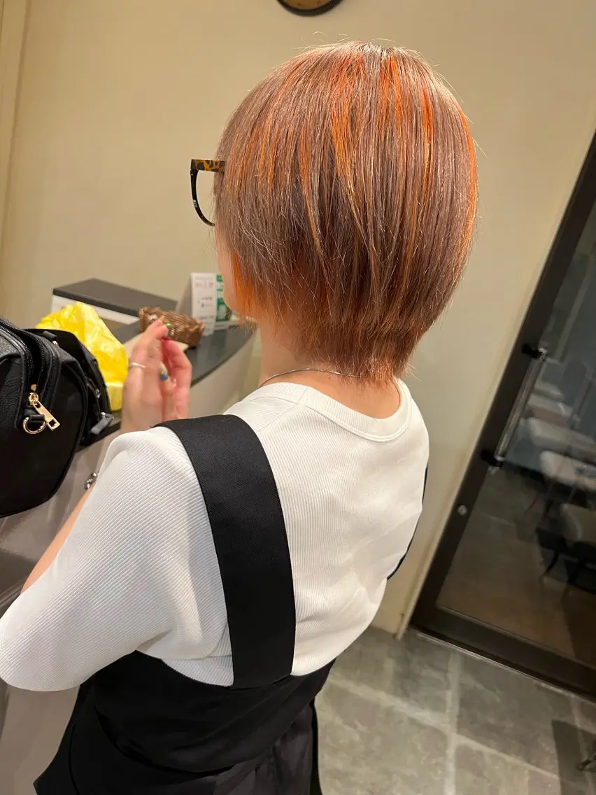 カットダブルカラーの写真