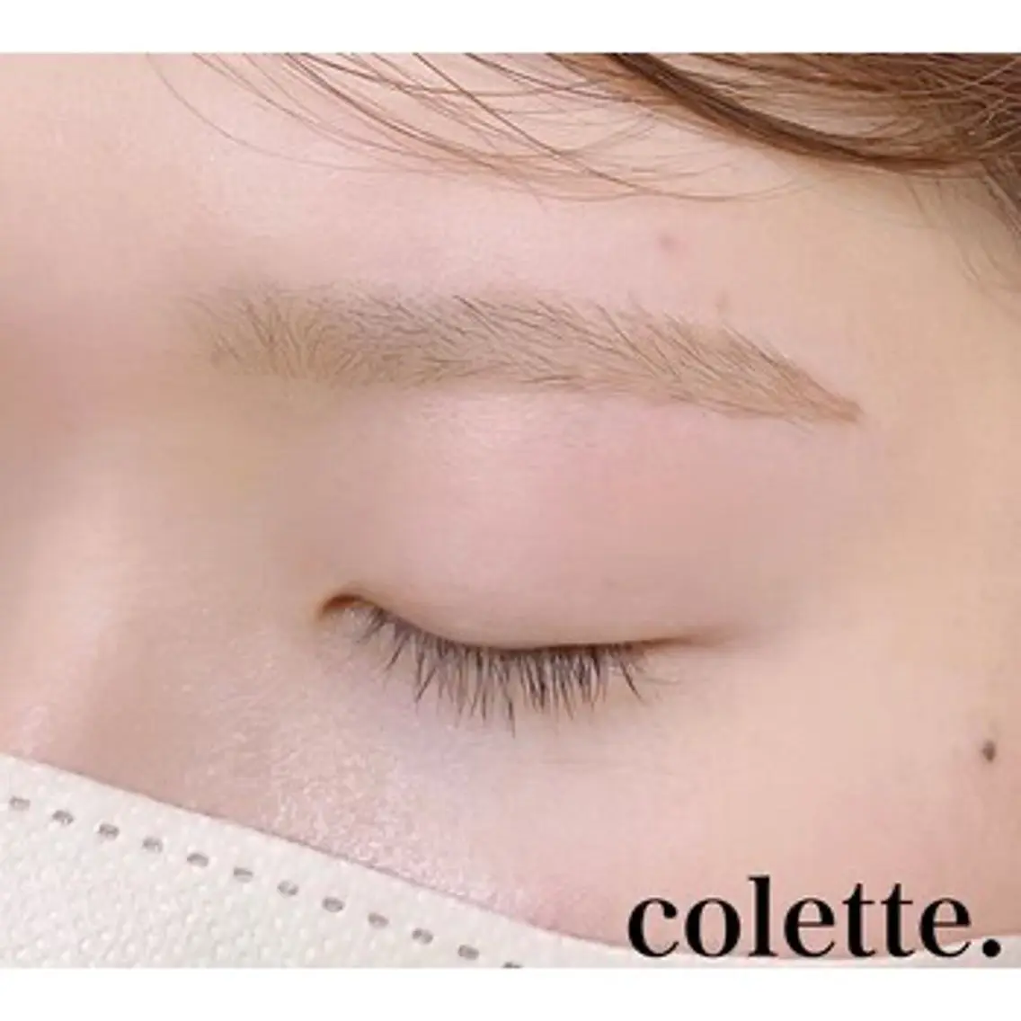 アイブロウ 眉毛ワックス脱毛 colette.関目 鎌田のマツエク・マツパデザイン