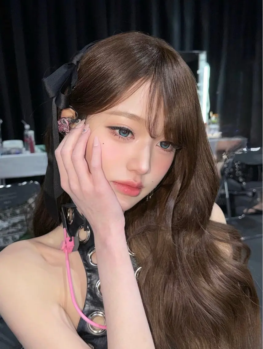 ロング カラー ヘアカラー トリートメント ラベンダー💜グレー 🩶ミント‪🩵のヘアスタイル